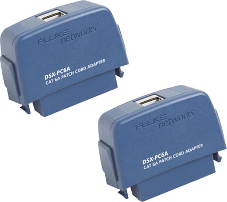 Fluke Networks DSX-PC6AS Patch Cord Test Adapter
