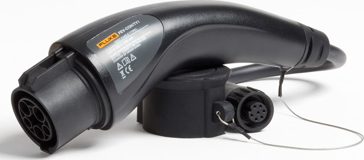Fluke FEV-CON/TY1 - Type 1 Connector and Cable for EV Test Adapter