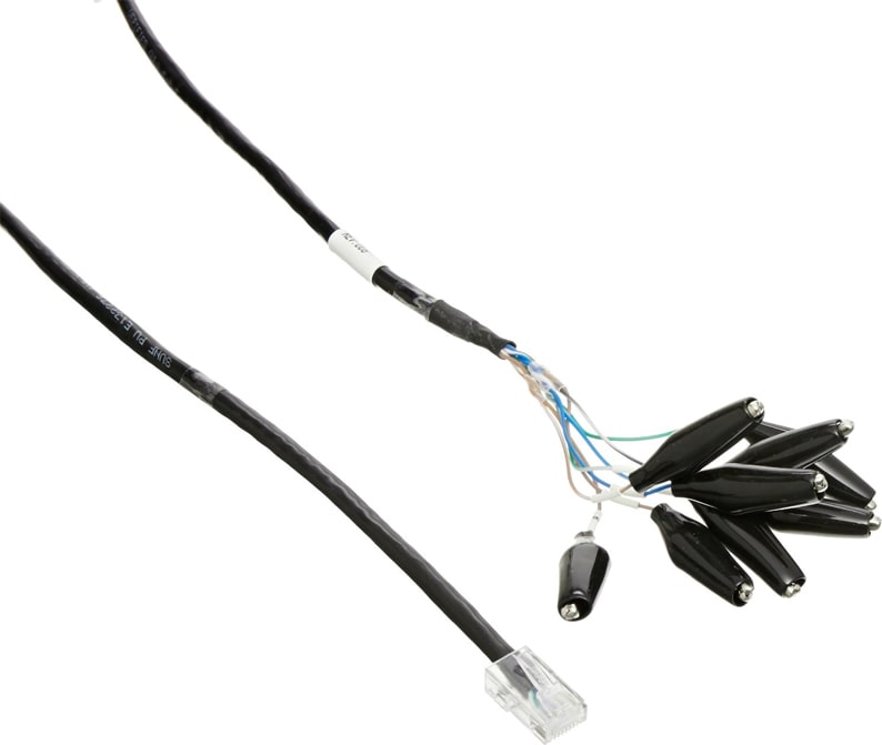 Fluke Networks CLIP-SET Clip Set, RJ45 To 8-CLIP Test Leads for CableIQ and MS2