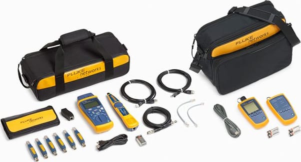 Fluke Networks CIQ-FTKSFP Copper and Fiber Technician’s Kit