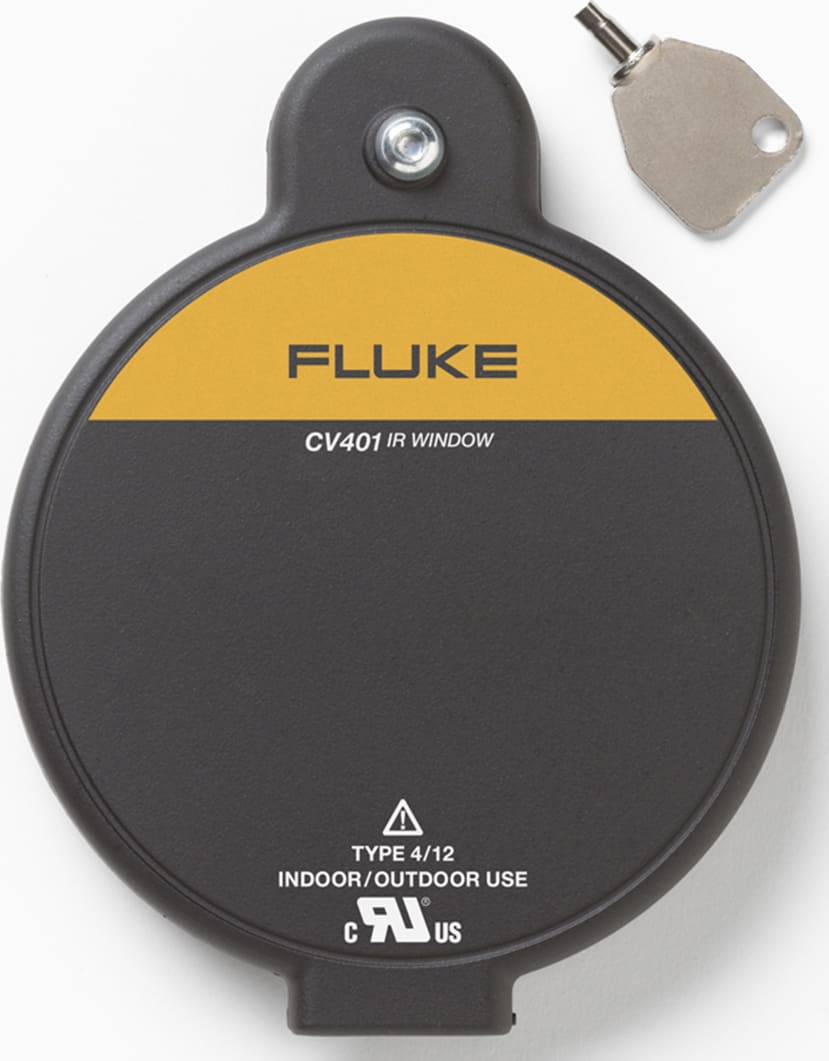 Fluke CV401 Thermal Imager IR Windows - Nominal Diameter: 4 IN, Viewing Apeture Diameter: 3.5 IN, Viewing Aperture Area: 9.35 in²