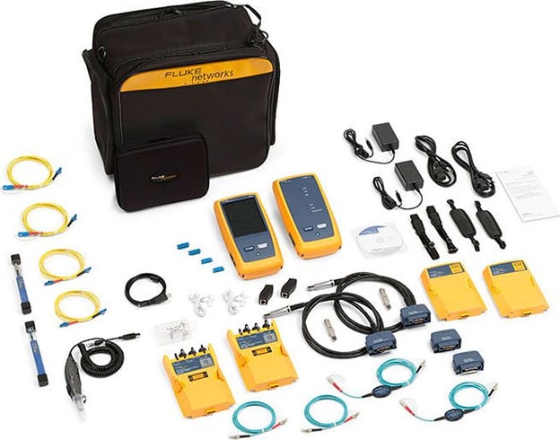 Fluke Networks DSX-5000Qi 120 1 GHZ DSX Series Cable Analyzer with OLTS Quad and Fiber Inspection