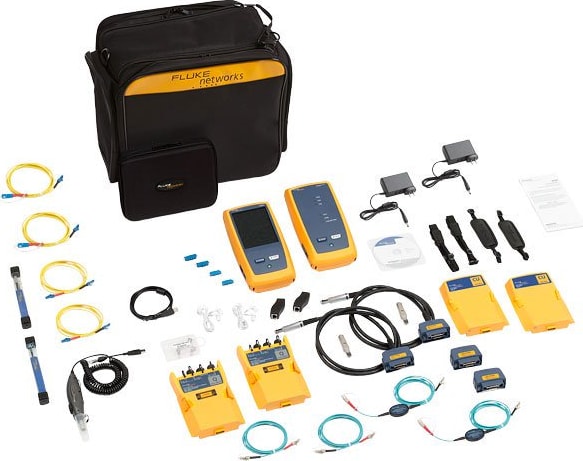 Fluke Networks DSX-8000QI DSX-8000 with Quad OLTS and Fiber Inspection