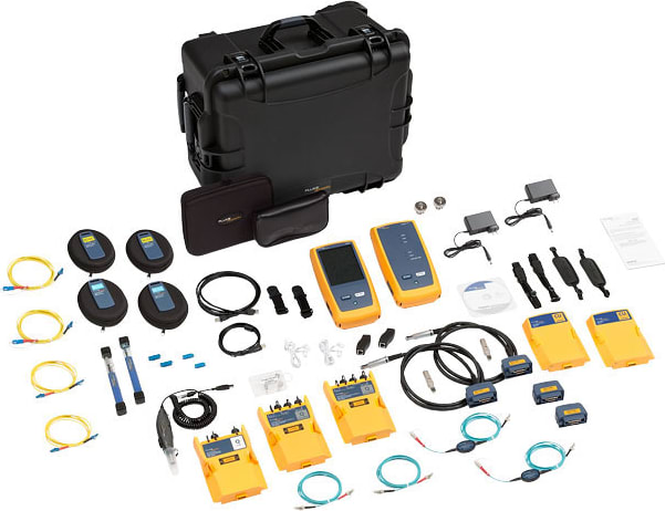 Fluke Networks DSX-8000QOI DSX-8000 with Quad OLTS, Quad OTDR and Fiber Inspection