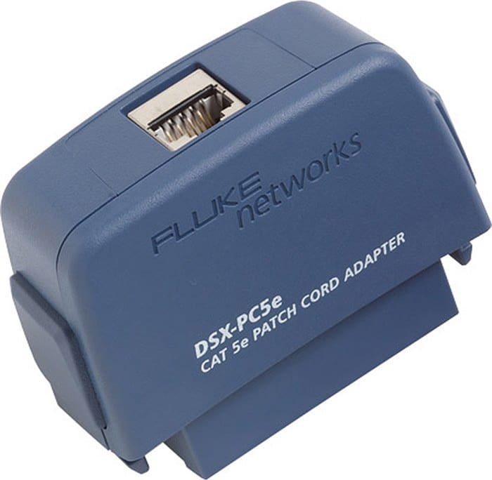 Fluke Networks DSX-PC5E Single Patch Cord Adapter for Cat 5e Modular Plug Terminated Links