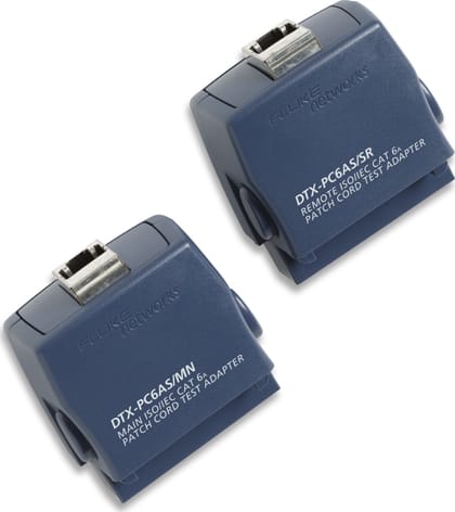 Fluke Networks DTX-PC6AS DTX Series Cat 6A Patch Cord Adapter Set