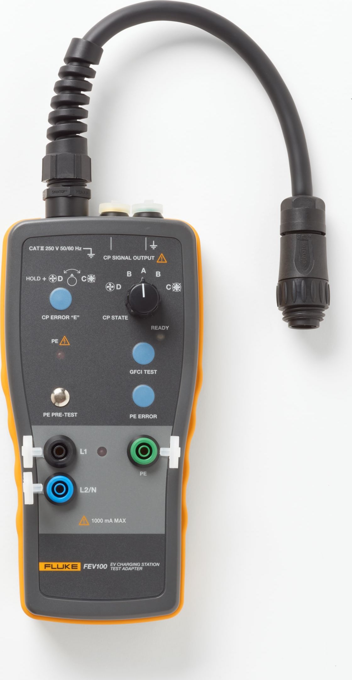 Fluke FEV100/BASIC - Electric Vehicle Charging Station EVSE Test Adapter