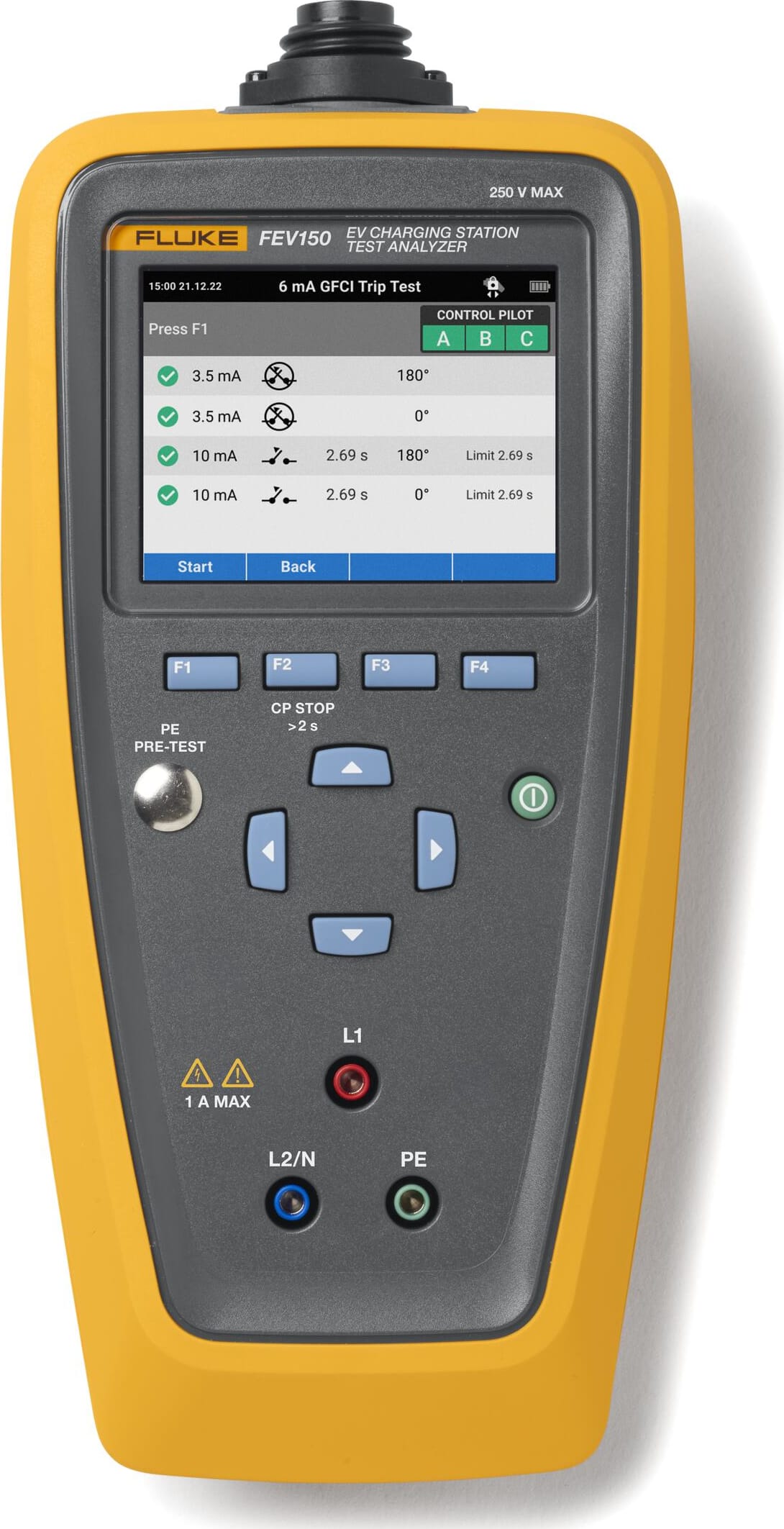 Fluke FEV150/BASIC - EV Charging Station Analyzer (Testing Unit Only - Does Not Include Connectors)