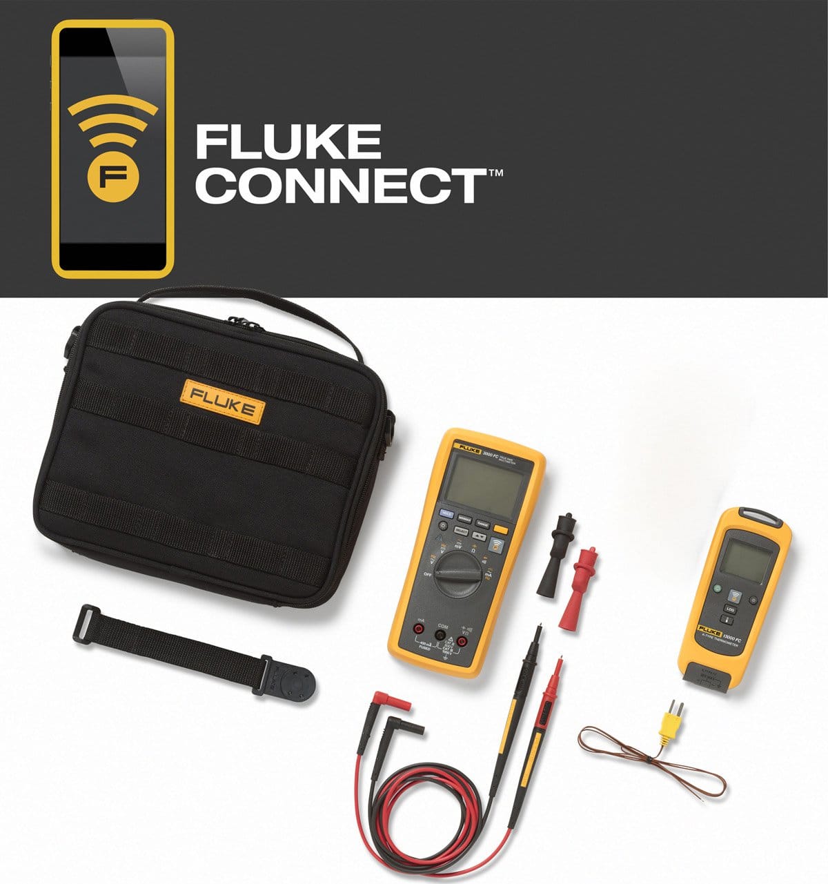 Fluke T3000 FC KIT FC Wireless Essential Kit with T3000