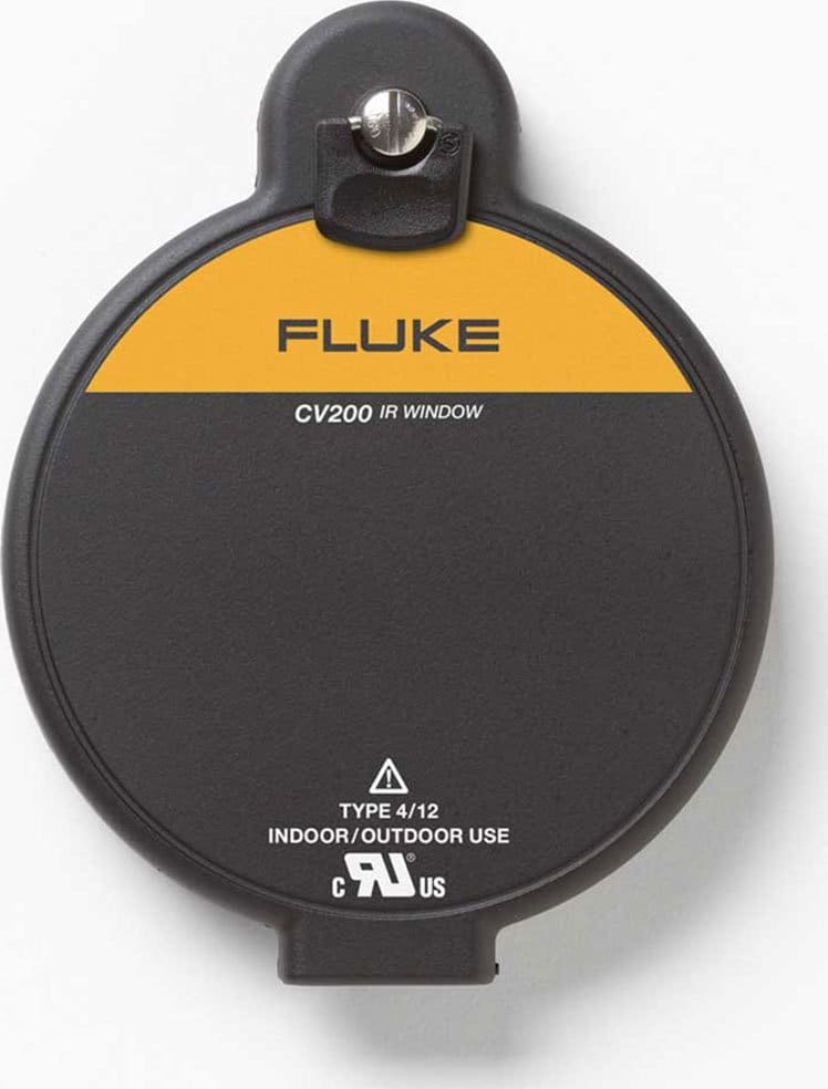 Fluke CV200 Thermal Imager IR Windows - Nominal Diameter: 2 IN, Viewing Apeture Diameter: 1.7 IN, Viewing Aperture Area: 2.25 in²