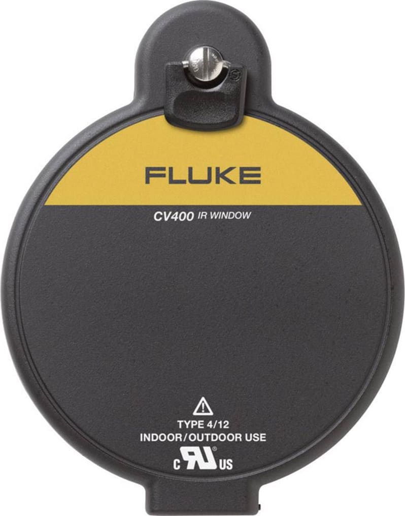 Fluke CV400 Thermal Imager IR Windows - Nominal Diameter: 4 IN, Viewing Apeture Diameter: 3.5 IN, Viewing Aperture Area: 9.35 in²