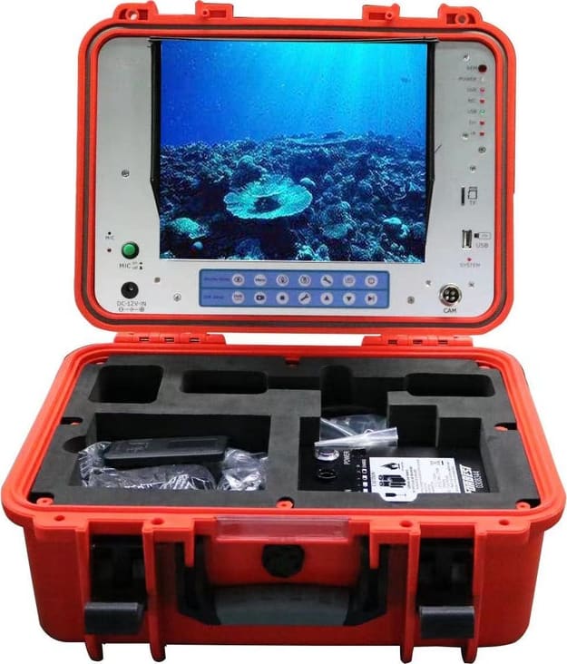 Forbest CTRSTA-10-S - Waterproof Control Station with 10-Inch LCD, Red