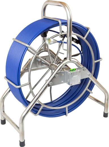 Forbest CR-3388M-200-MC - 8mm x 200-ft Fiberglass Cable and Stand Reel with Counter for 3388 Series