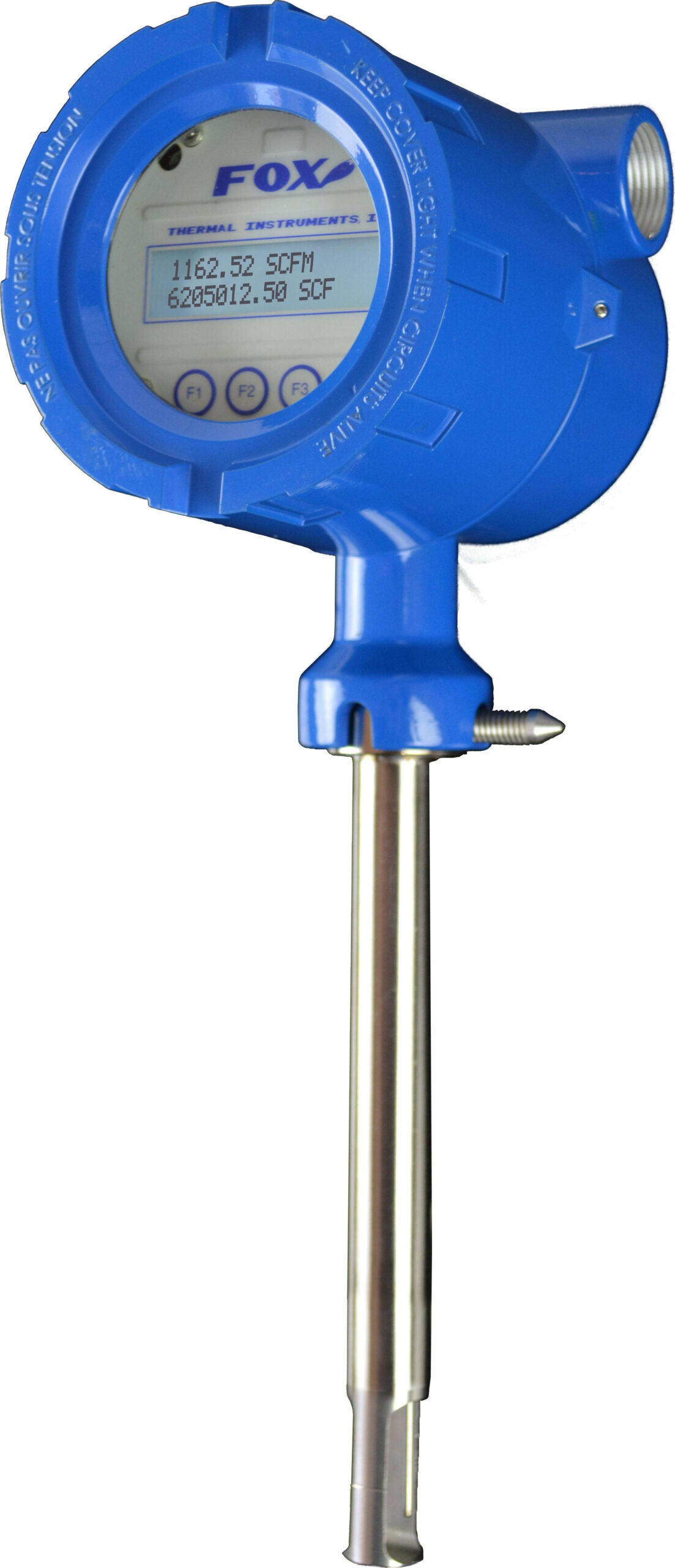 FOX FT1 - Flow Meter Thermal Mass Flow Meter and Temperature Transmitter