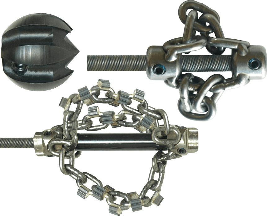 General Pipe Cleaners FR-100-CS - Flexi-Rooter 100 Cutter Set for 5/16-in Flexible Shaft (FR-2CK, FR-3-4HDCK, and FR-1-1/2CG)