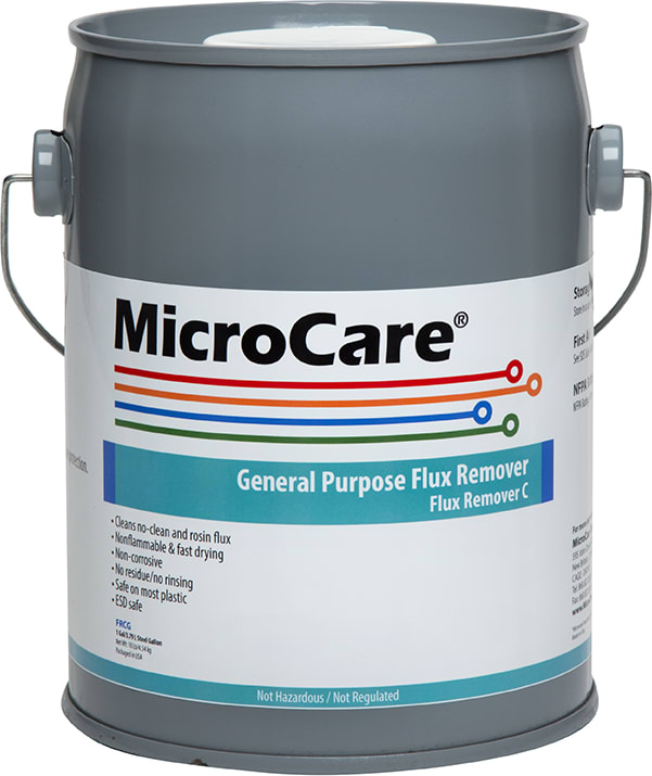 MicroCare MCC-FRCG - General Purpose Flux Remover (1 Gallon Mini-Pail)