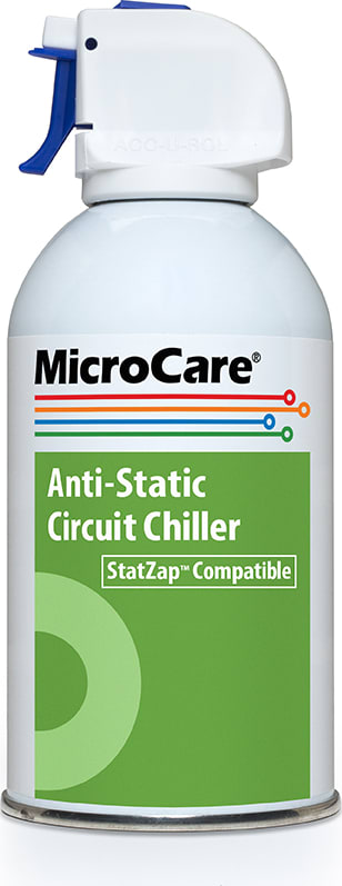 MicroCare MCC-FRZA - Anti Static Freeze Spray (Circuit Chiller), 10 oz Aerosol