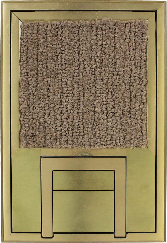 FSR FL-200-BLP NEW - FL-200 Scrub Water Cover w/ 1/4' Beveled Brass Edging