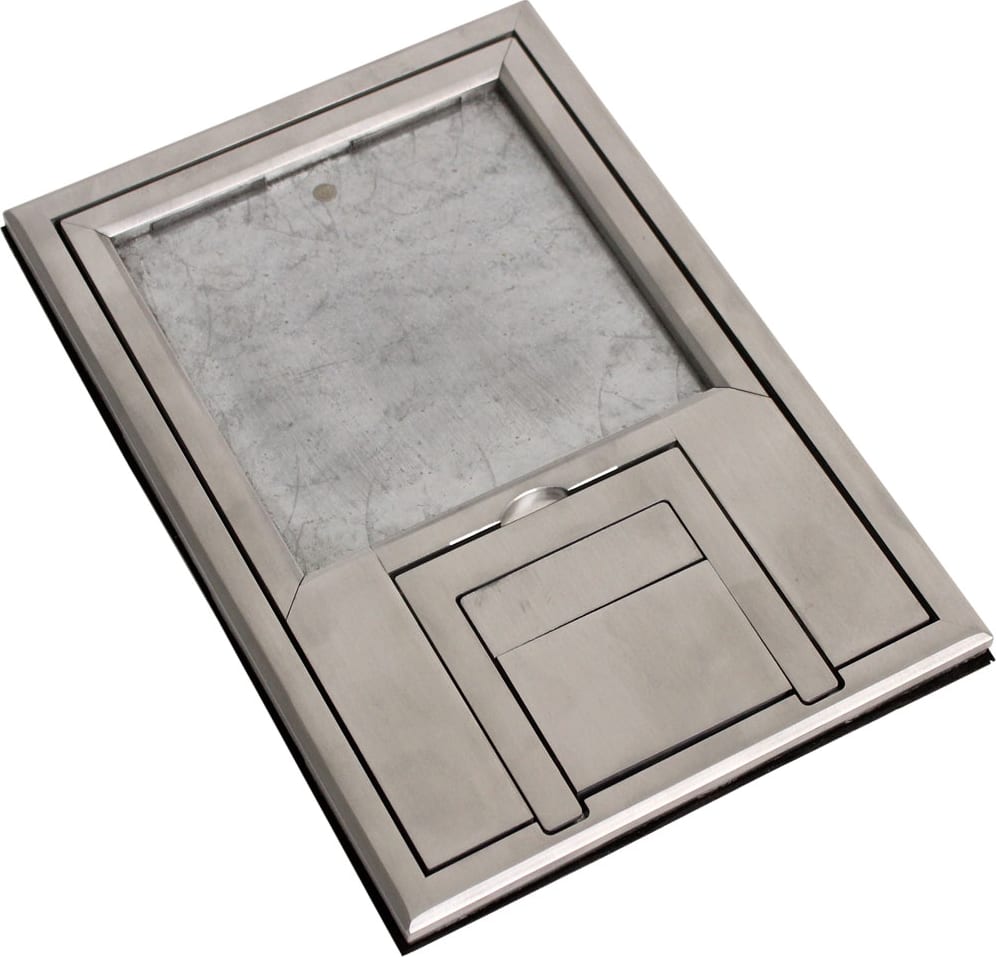 FSR FL-200-SLP NEW - FL-200 Scrub Water Cover w/ 1/4' Beveled ALM Edging