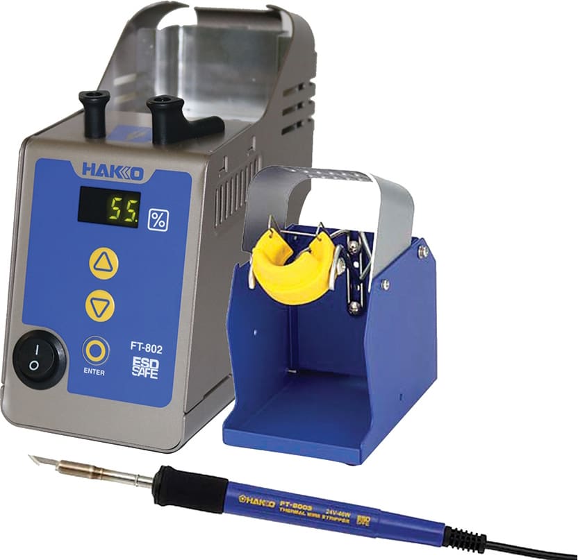 Hakko FT802-53 - Digital Thermal Wire Stripper with FT-8003 Hot Knife