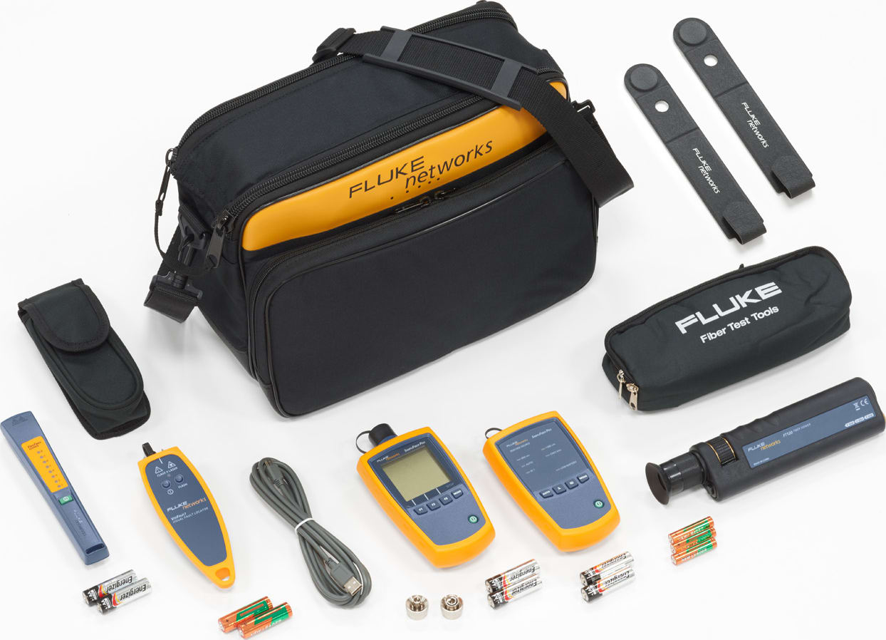 Fluke Networks FTK1300 SimpliFiber Multimode 850/1300 nm Verification Kit with FiberViewer and VisiFault