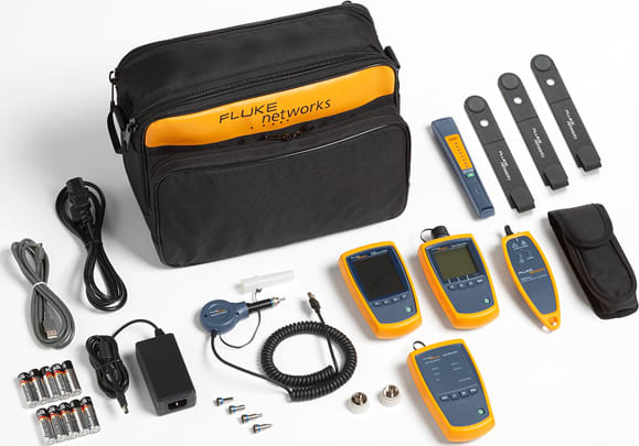 Fluke Networks FTK1375 Simplifiber Multimode 850/1300 nm Verification Kit with FI-500 and VisiFault VFL