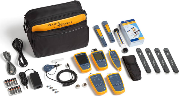 Fluke Networks FTK1475 Simplifiber Singlemode 1310/1550, Multimode 850/1300 nm Verification Kit with FI-500 and VisiFault VFL