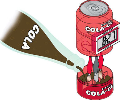 Elenco FUN-285 Cola Clock Kit