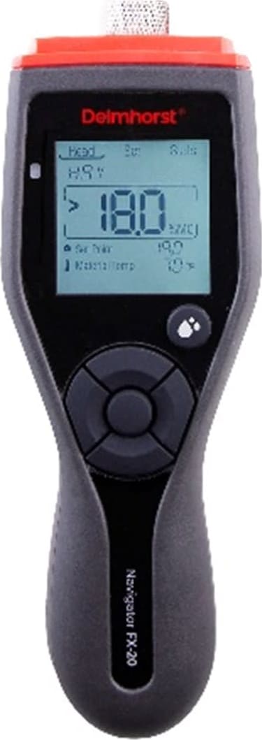 Delmhorst FX-20/P03 - Moisture Meter for Hay with Handle and Short Pin Prod