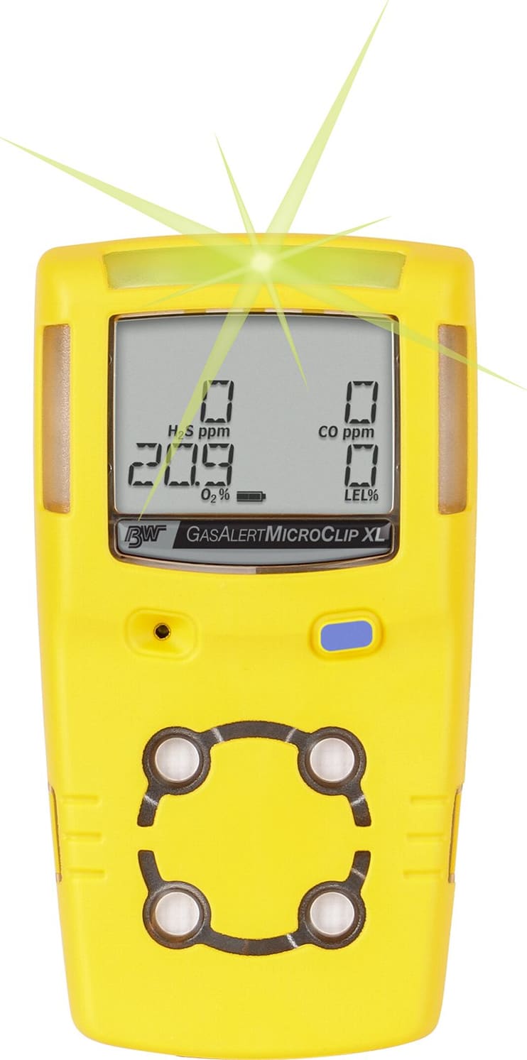 BW MCXL-X000-Y-NA-B Personal Gas Detection - Number of Gases: Single, Type (Gas Detection): Portable, Gas Types: O2