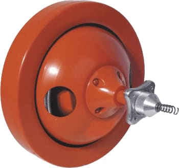 General Pipe Cleaners J50A - J-Drum with 50HE1-A (50-ft x 5/16-in Flexicore Cable with EL Basin Head) Installed