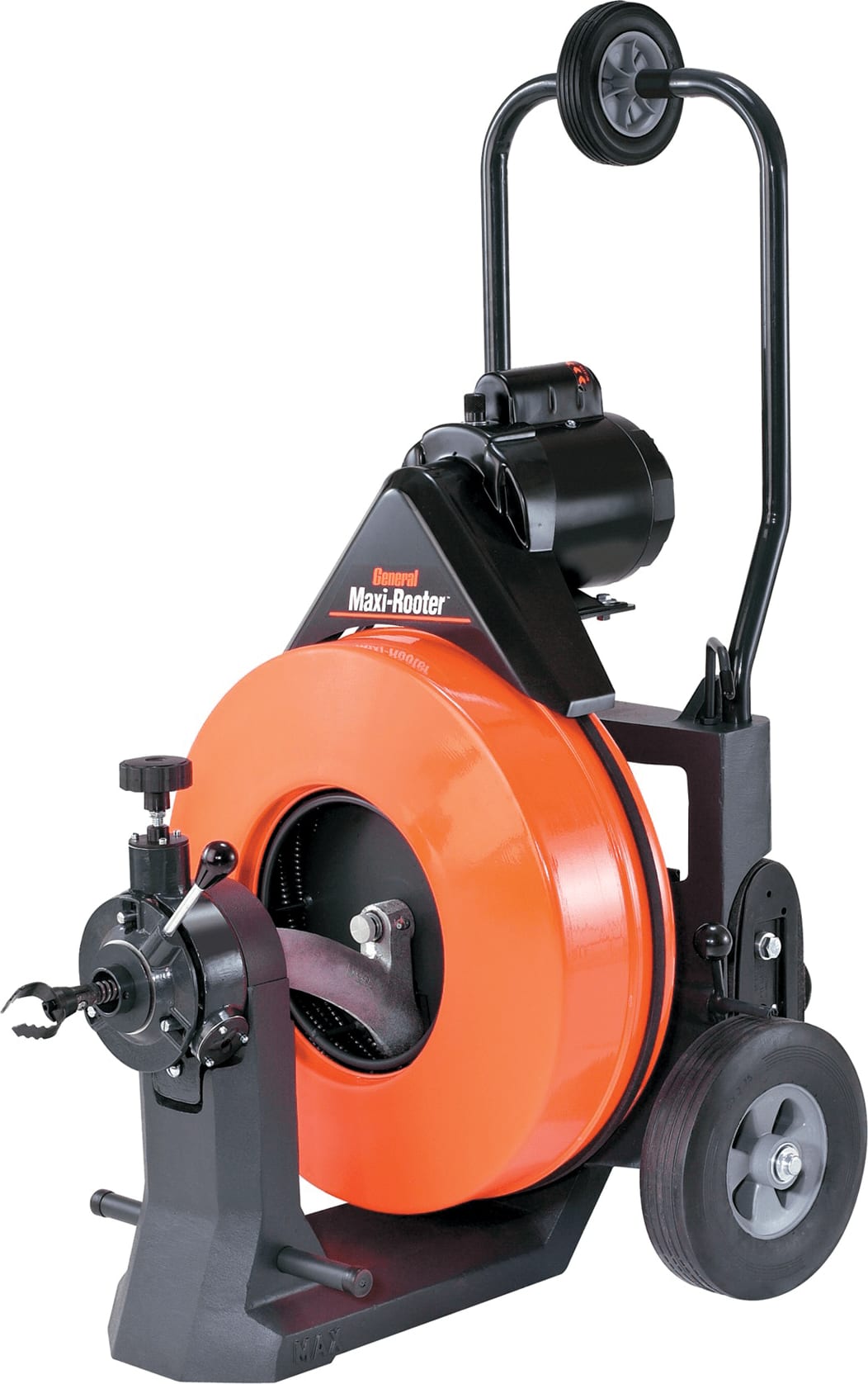 General Pipe Cleaners P-MX - Maxi-Rooter Drum Drain Cleaner for Roots and Heavy Stoppages (Base Unit - Cables Sold Separately)