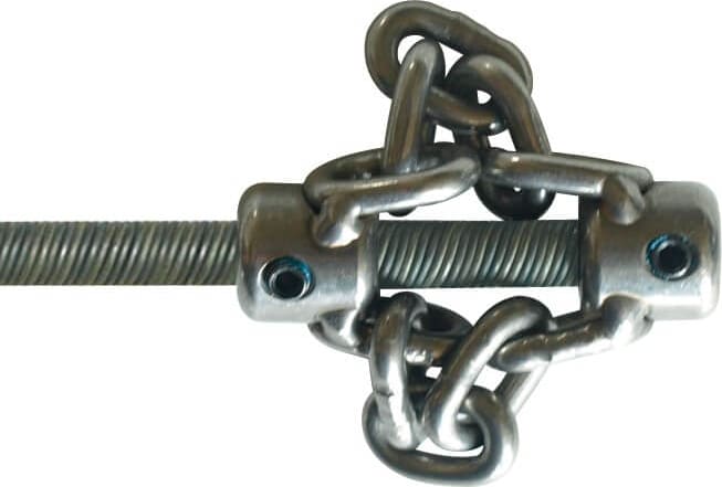 General Pipe Cleaners FR-2HDCK - 2-in Heavy-Duty Carbide Tipped Chain Cutter (Double Chain)