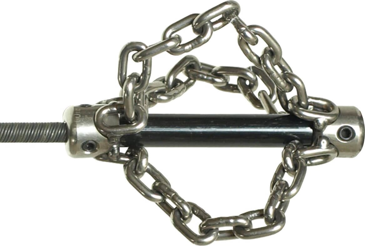 General Pipe Cleaners FR-3-4CK - 3-in - 4-in Chain Cutter (Triple Chain)