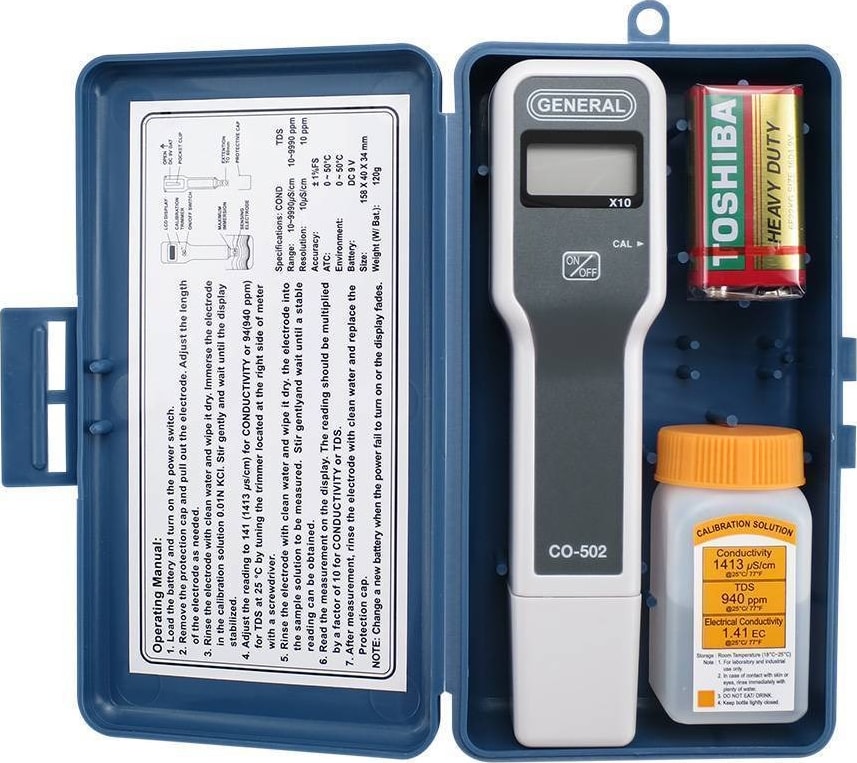General Tools CO502 - Conductivity Meter with ATC