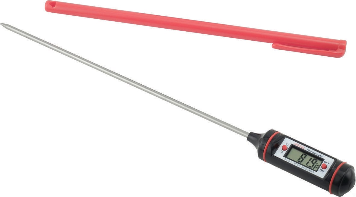 General Tools DT310LAB - Digital Lab Thermometer with 8inch Stainless Steel Probe, -58° to 302°F