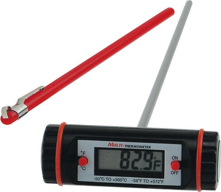 General Tools DT520TH - Digital T-handle Stem Thermometer with -58° to 536°F Range