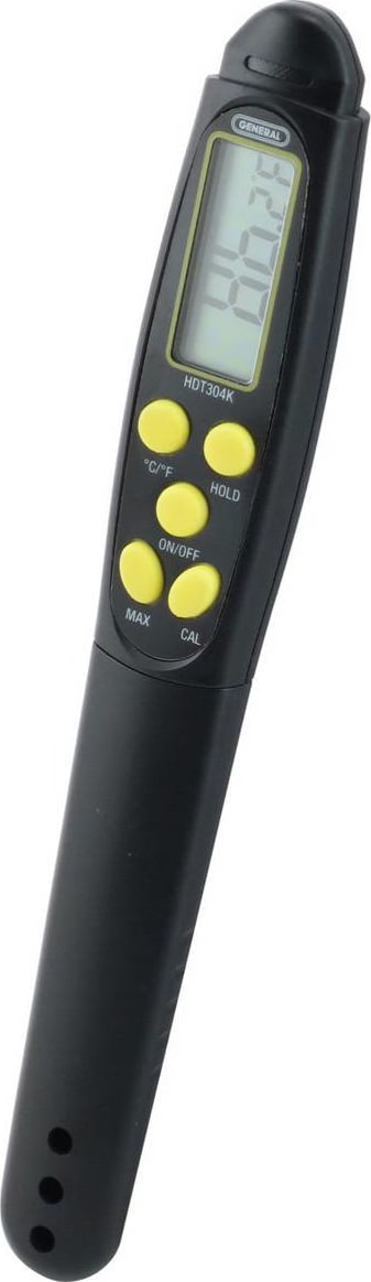 General Tools HDT304K - Deluxe Digital Stem Thermometer, -40° to 302°F