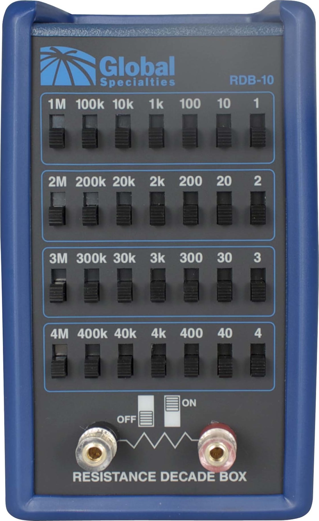 Global Specialties RDB-10 - Resistance Decade Box