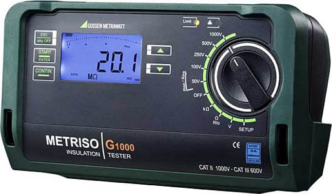 Gossen Metrawatt M550G METRISO G1000 SET Test Instrument for Insulation