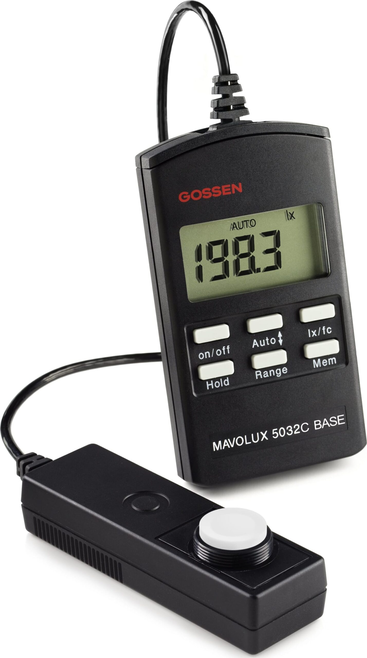 Gossen M502B Mavolux 5032C Digital Footcandle and Lux Meter