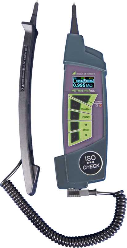Gossen Metrawatt M507C - Metraline Insulation Measuring Test Instrument, Voltages from 50 to 1000 V