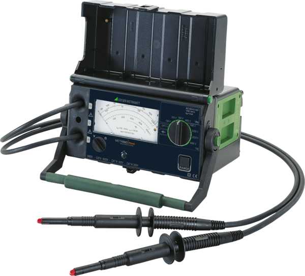 Gossen Metrawatt M550T - Metriso Prime 5KV Battery Operated Analog Insulation Tester