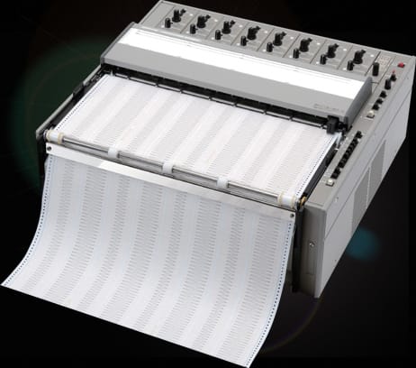 Graphtec WR3320A-2D Linearcorder Mark VII 80mm Amplitude 2 channels