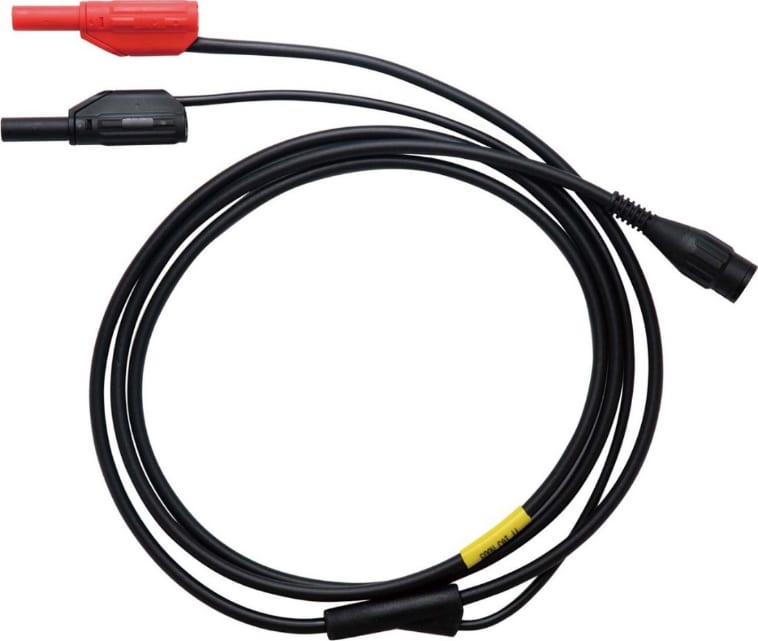 Graphtec RIC-147 - Input cable, Banana to BNC (Hi-voltage).
