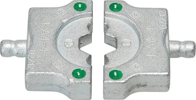 Greenlee KA4-4 - Four Ton Die for Aluminum Connectors, 4 AWG