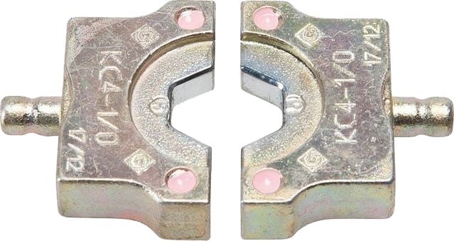 Greenlee KC4-1/0 - Four Ton Die for Copper Connectors, 1/0 AWG