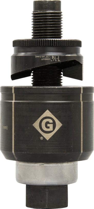 Greenlee K2BB-1-1/4 - Slug-Buster Manual Knockout Set (1.25' Conduit)