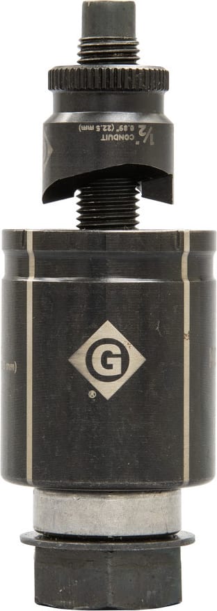 Greenlee K2BB-1/2 - Slug-Buster Manual Knockout Set (0.5' Conduit)