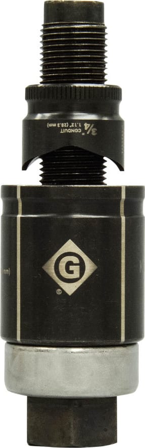 Greenlee K3BB-3/4 - Standard Round Manual Knockout Set (0.75' Conduit)